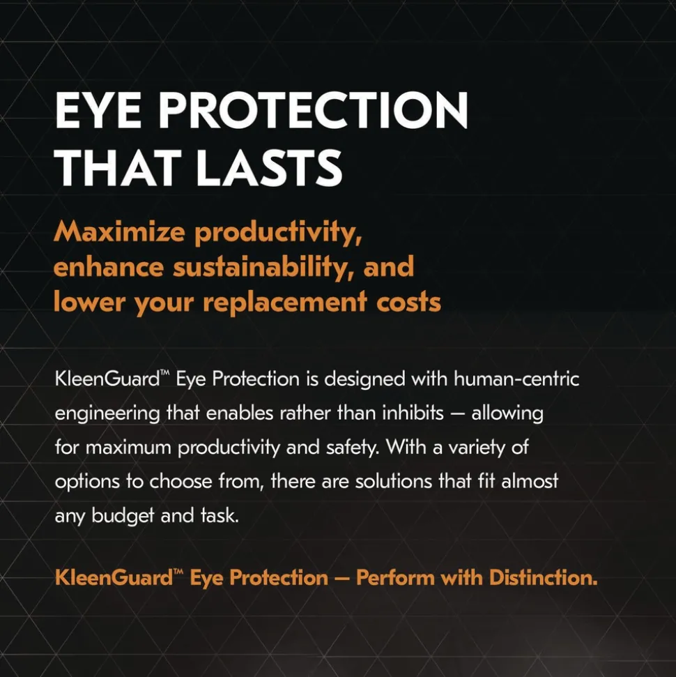 Ansell V50 OTG Safety Eyewear - Black Frame/Clear Anti-Fog Lens