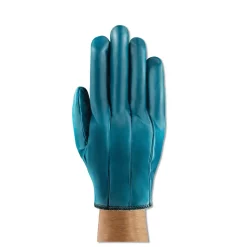 AnsellPro Size 7-1/2 Hynit Nitrile Gloves - Blue (1-Dozen)