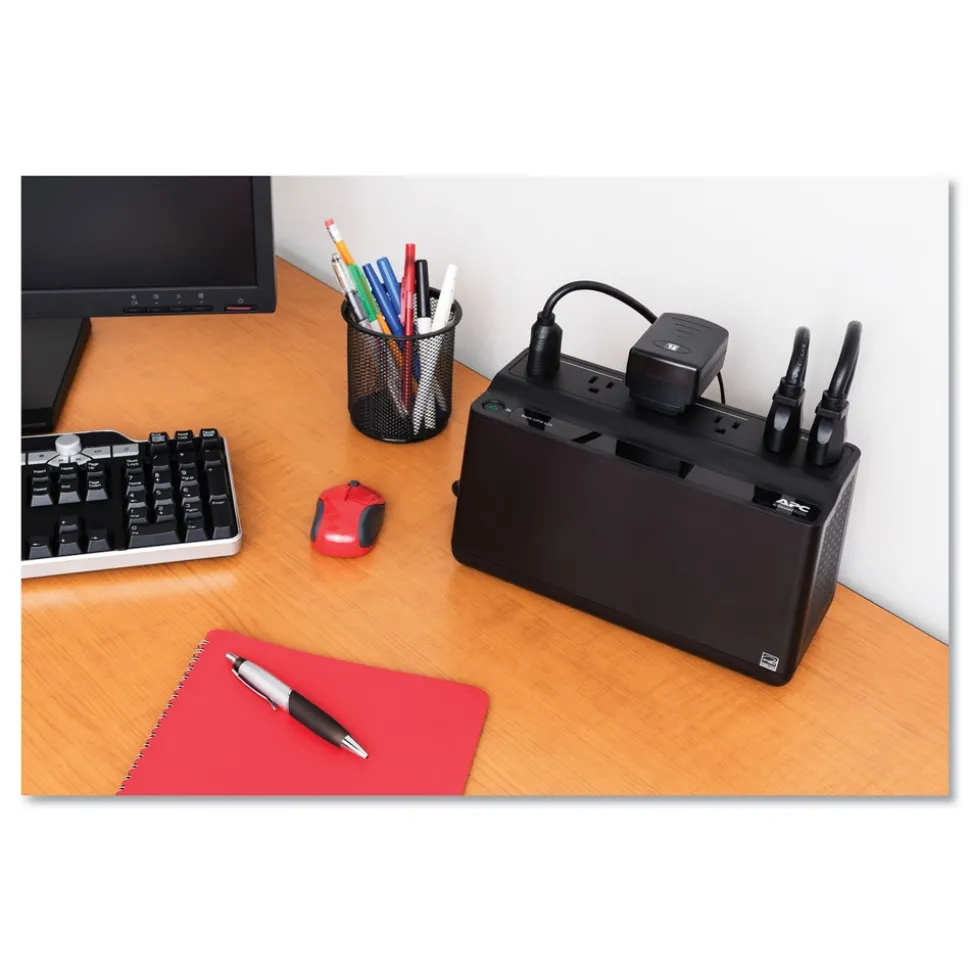 APC 120VA 180 Joules 6 Outlets Smart-UPS 425VA Battery Backup System