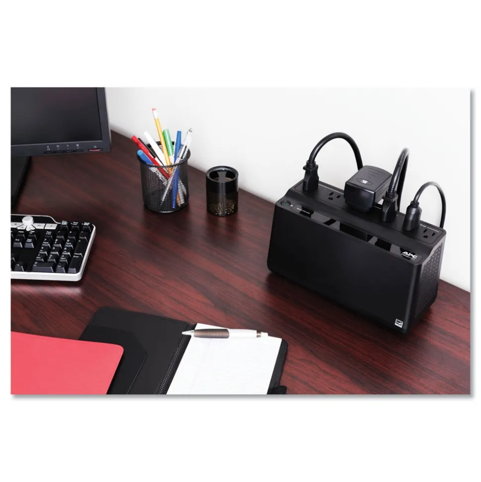 APC 120VA 180 Joules 6 Outlets Smart-UPS 425VA Battery Backup System