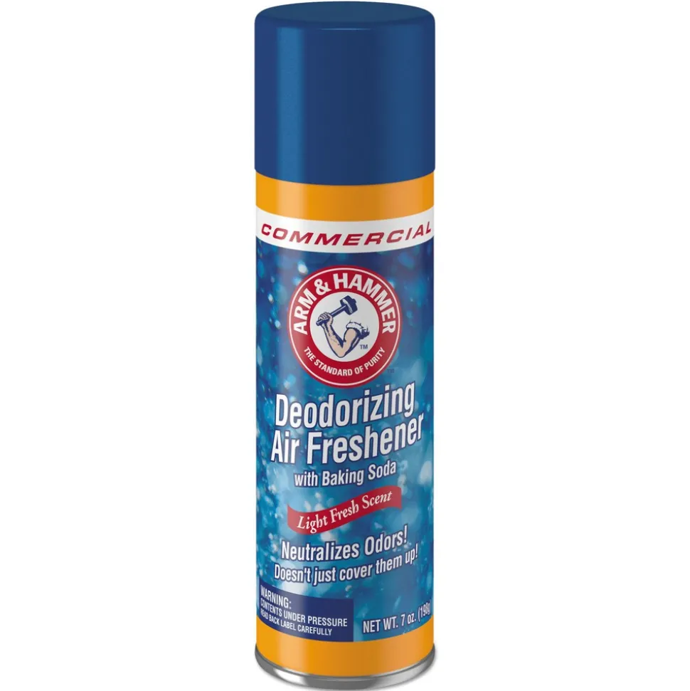 Arm & Hammer 33200-94170 7 oz. Aerosol Spray Baking Soda Air Freshener - Light Fresh Scent