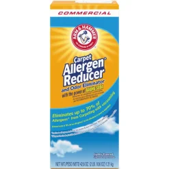 Arm & Hammer 33200-84113 42.6 oz. Box Carpet and Room Allergen Reducer and Odor Eliminator (9/Carton)