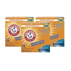 Arm & Hammer 9.86 lbs. Box Powder Laundry Detergent - Clean Burst (3/Carton)