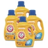 Arm & Hammer 105 oz. Bottle Dual HE Liquid Laundry Detergent - Clean-Burst (4/Carton)