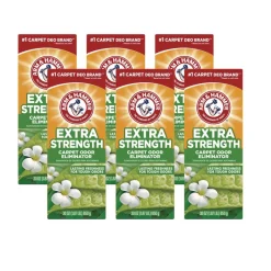 Arm & Hammer 30 oz. Box Deodorizing Carpet Cleaning Powder - Fresh (6/Carton)