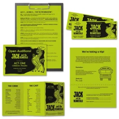 Astrobrights 11 in. x 17 in. 24 lbs. Bond Weight Color Paper - Terra Green (500/Ream)