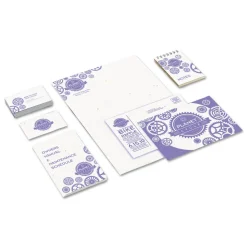Astrobrights 8.5 in. x 11 in. 65 lbs. Cover Weight Color Cardstock - Stardust Flecked White (250/Pack)