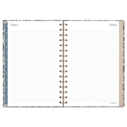 AT-A-GLANCE 8.5 in. x 5.5 in. 12-Month (Jan-Dec 2026) Elizabeth Weekly/Monthly Planner - Blue Cover