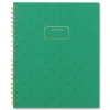AT-A-GLANCE 11 in. x 8.5 in. 13-Month (Jan-Jan 2026) Badge Geo Weekly/Monthly Planner - Green Cover