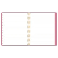 AT-A-GLANCE 8.75 in. x 7.75 in. 12-Month (Jan-Dec 2026) WorkStyle Weekly/Monthly Planner - Pink Cover