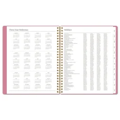 AT-A-GLANCE 8.75 in. x 7.75 in. 12-Month (Jan-Dec 2026) WorkStyle Weekly/Monthly Planner - Pink Cover