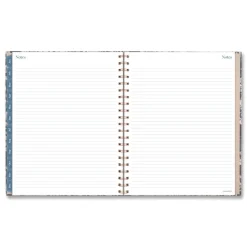 AT-A-GLANCE 11 in. x 8.5 in. 12-Month (Jan-Dec 2026) Elizabeth Weekly/Monthly Planner - Blue Cover