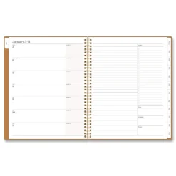 AT-A-GLANCE 11 in. x 8.5 in. 12-Month (Jan-Dec): 2026 WorkStyle Weekly/Monthly Planner - Baked Clay Cover