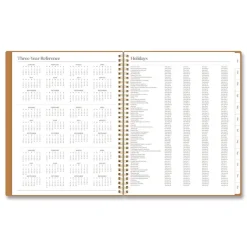 AT-A-GLANCE 11 in. x 8.5 in. 12-Month (Jan-Dec): 2026 WorkStyle Weekly/Monthly Planner - Baked Clay Cover