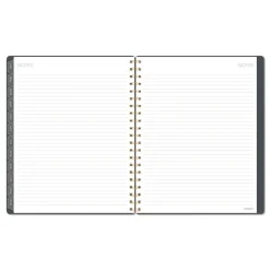 AT-A-GLANCE 11 in. x 8.5 in. 12-Month (Jan-Dec 2026) Hera Weekly Monthly Planner - Black/Gold Cover