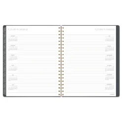 AT-A-GLANCE 11 in. x 8.5 in. 12-Month (Jan-Dec 2026) Hera Weekly Monthly Planner - Black/Gold Cover