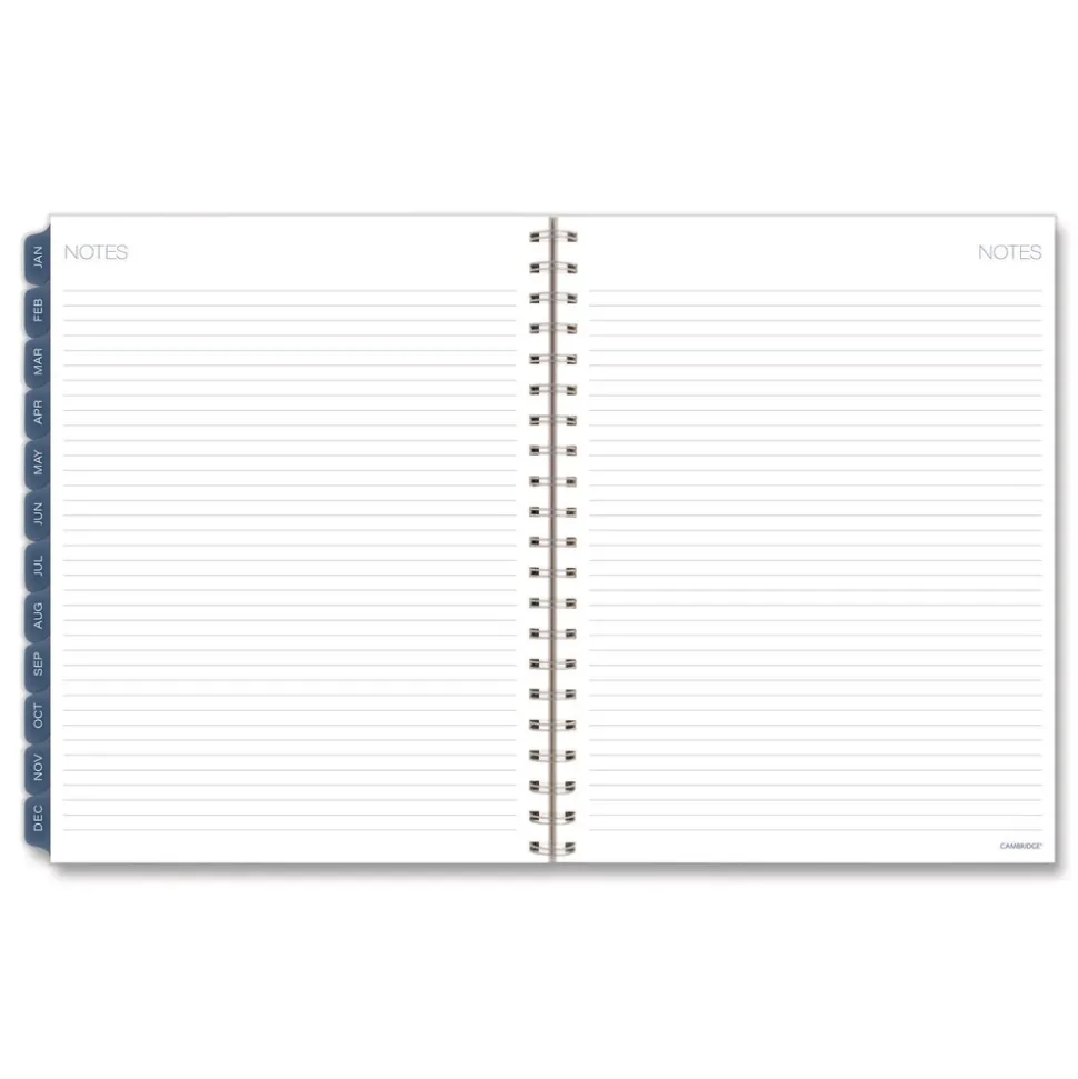 AT-A-GLANCE 11 in. x 8.5 in. 12-Month (Jan-Dec 2026) Abyss Weekly/Monthly Planner - Blue Cover