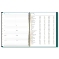 AT-A-GLANCE 11 in. x 8.5 in. 12-Month (Jan-Dec 2026) WorkStyle Poly Monthly Planner - Teal Cover