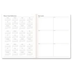 AT-A-GLANCE 11 in. x 8.5 in. 12-Month (Jan-Dec 2026) WorkStyle Stitched Monthly Planner - Sunbaked Clay Cover