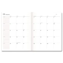 AT-A-GLANCE 11 in. x 8.5 in. 12-Month (Jan-Dec 2026) WorkStyle Stitched Monthly Planner - Sunbaked Clay Cover