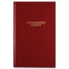 AT-A-GLANCE 12 in. x 7.75 in. Standard 2026 Edition Wide/Legal Rule Daily Diary - Red Cover