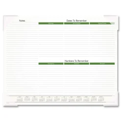 AT-A-GLANCE 12-Month (Jan to Dec): 2026 22 in. x 17 in. Puppies Photography Puppies Monthly Desk Pad Calendar - White Sheets, Clear Corners