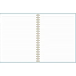 AT-A-GLANCE Workstyle 11 in. x 9.38 in. 12-Month (Jan to Dec) 2025 Geometric Artwork Weekly/Monthly Planner - Blue/Gold Cover