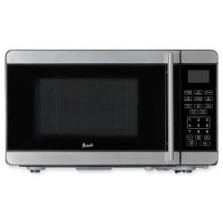 Avanti MT7V3S 700 Watts 0.7 Cubic Foot Microwave Oven - Black/Stainless Steel