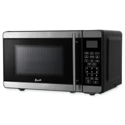 Avanti MT7V3S 700 Watts 0.7 Cubic Foot Microwave Oven - Black/Stainless Steel