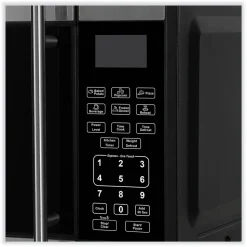 Avanti MT7V3S 700 Watts 0.7 Cubic Foot Microwave Oven - Black/Stainless Steel