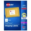 Avery 95940 3.33 in. x 4 in. Shipping Labels-Bulk Packs for Inkjet/Laser Printers - White (6/Sheet, 250 Sheets/Box)