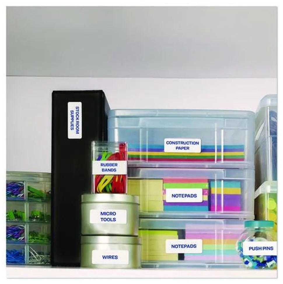 Avery 1 in. x 2.63 in. Address Labels with Sure Feed Technology for Laser Printers - White (30/Sheet, 250 Sheets/Box)