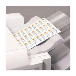 Avery 1 in. x 2.81 in. Copier Mailing Labels - White (33/Sheet, 250 Sheets/Box)