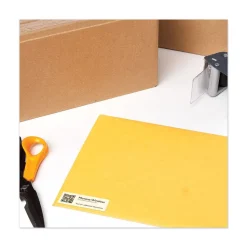 Avery 1 in. x 2.81 in. Copier Mailing Labels - White (33/Sheet, 250 Sheets/Box)