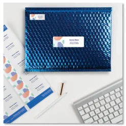 Avery 1.33 in. x 4 in. Easy Peel Address Labels with Sure Feed Technology for Laser Printers - White (14/Sheet, 250 Sheets/Box)