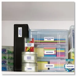 Avery 1.33 in. x 4 in. Easy Peel Address Labels with Sure Feed Technology for Laser Printers - White (14/Sheet, 250 Sheets/Box)