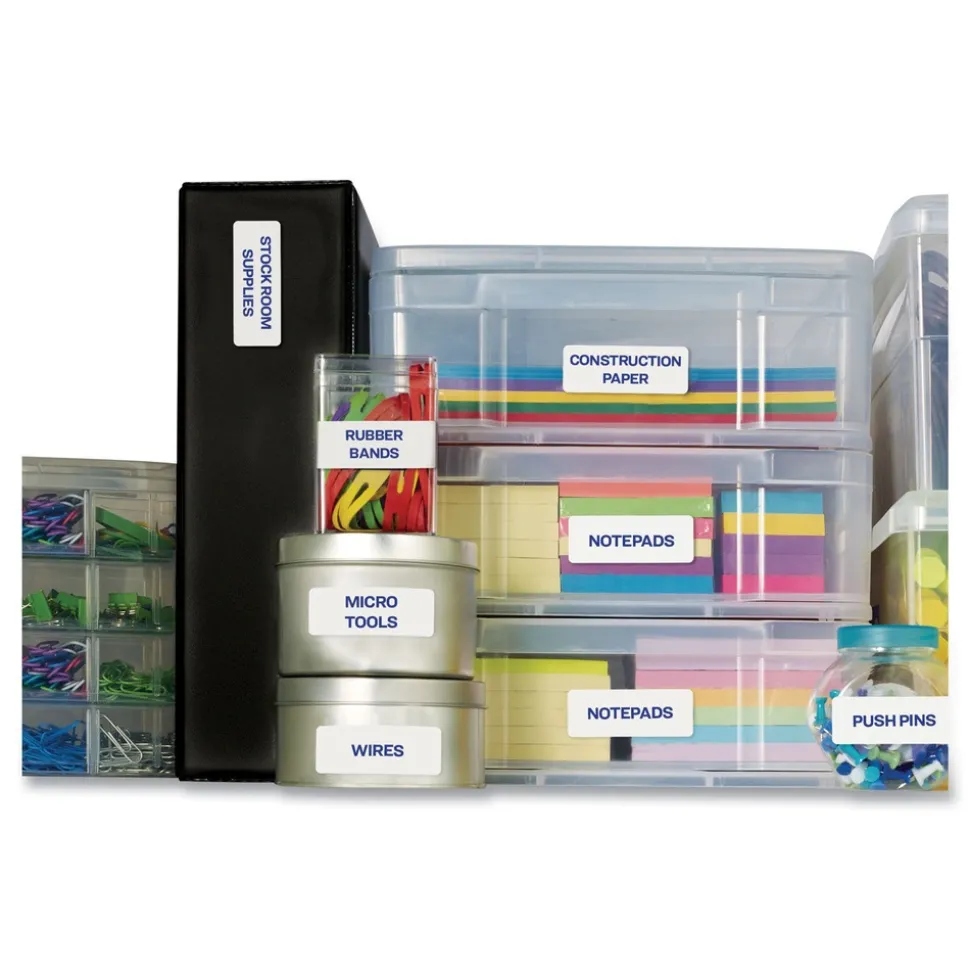 Avery 1 in. x 2.63 in. Easy Peel Address Labels with Sure Feed Technology for Laser Printers - White (30/Sheet, 500 Sheets/Box)