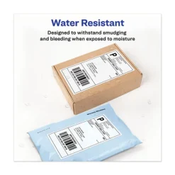 Avery 4 in. x 6 in. Multipurpose Thermal Labels - White (220/Roll, 4 Rolls/Box)