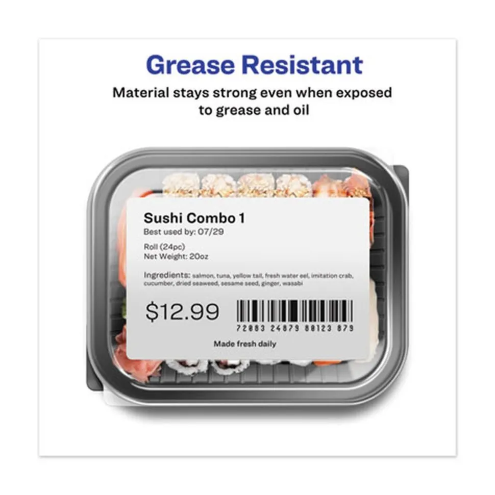 Avery 4 in. x 6 in. Multipurpose Thermal Labels - White (220/Roll, 4 Rolls/Box)