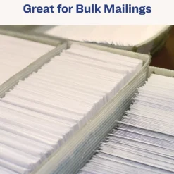 Avery 2.94 in. x 5 in. Pin-Fed/Dot Matrix Printer Mailing Labels - White (3000/Box)