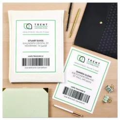 Avery 5.5 in. x 8.5 in. Shipping Labels-Bulk Packs for Inkjet/Laser Printers - White (2/Sheet, 250 Sheets/Box)