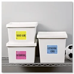 Avery 3.33 in. x 4 in. Shipping Labels with TrueBlock Technology for Inkjet/Laser Printers - White (6/Sheet, 500 Sheets/Box)