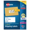 Avery 2 in. x 4 in. Shipping Labels with TrueBlock Technology for Laser Printers - White (10/Sheet, 250 Sheets/Box)