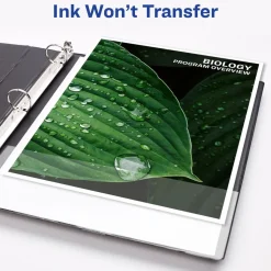 Avery One Touch EZD Rings 3 Rings 1 in. Capacity 11 in. x 8.5 in. Heavy-Duty DuraHinge View Binder - Red (12/Carton)