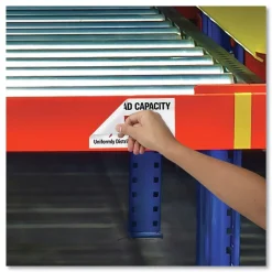 Avery Surface Safe 3 in. x 5 in. ID Labels - White (200/Box)