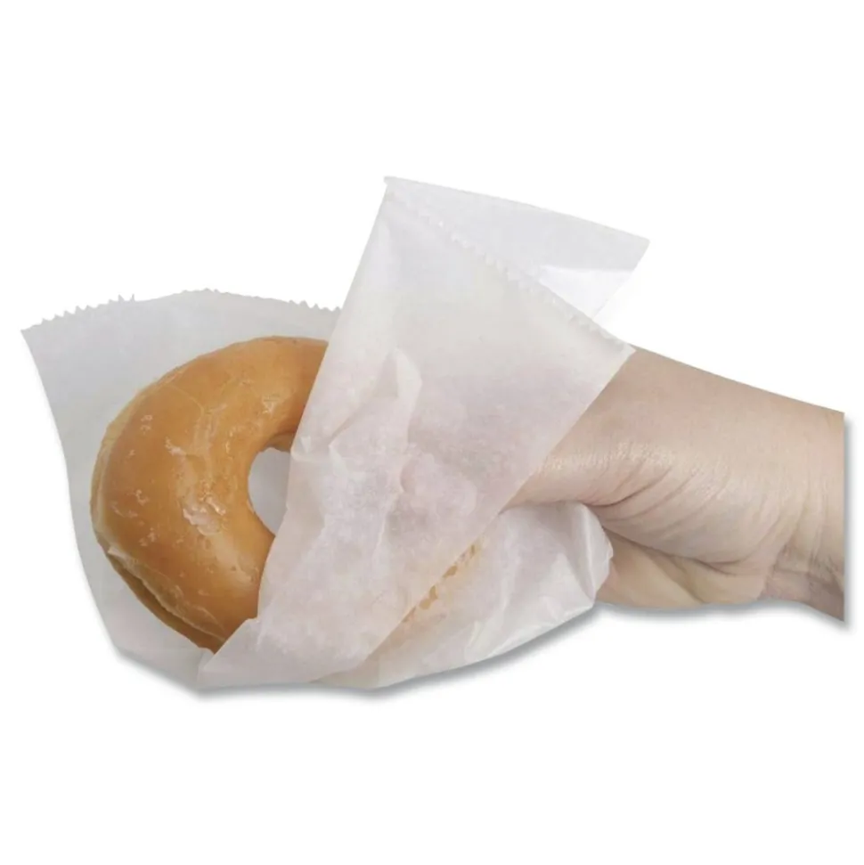 Bagcraft 8 in. x 10.75 in. Dry Wax Paper - White (500/Box, 12 Boxes/Carton)