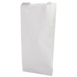 Bagcraft 300496 ToGo! 5.25 in. x 12 in. Foil Insulator Deli and Sandwich Bags - White (500/Carton)