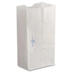 Bagcraft Dubl Wax 6.13 in. x 12.38 in. SOS Bakery Bags - White (1000/Carton)