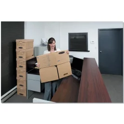 Bankers Box 13 in. x 16.25 in. x 12 in. Filing Box for Letter/Legal Files - Kraft (25/Carton)