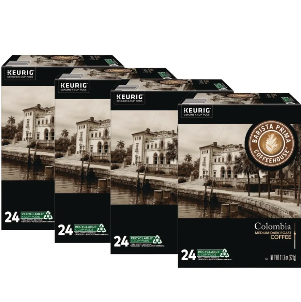 Barista Prima Coffeehouse 5000330094 K-Cups Coffee Pack - Colombia (96/Carton)